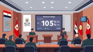 إعلان شروط القبول ونسب التنسيق في الكليات العسكرية وتدشين جامعة كيان بالقوات المسلحة بالصفة المدنية