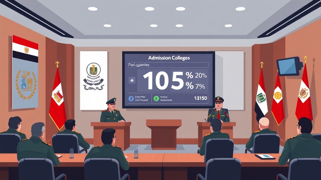 إعلان شروط القبول ونسب التنسيق في الكليات العسكرية وتدشين جامعة كيان بالقوات المسلحة بالصفة المدنية