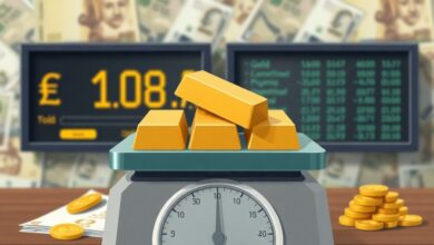 سعر الذهب في الصاغة اليوم الخميس 9 يوليو 2026: انخفاض عيار 21 بنحو 20 جنيها والجنيه الذهب عند 46080 جنيها محلياً