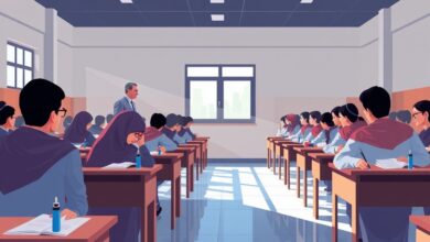 رئيس منطقة الإسماعيلية الأزهرية يتابع سير امتحانات الشهادة الثانوية الأزهرية من لجنة فتيات القنطرة شرق