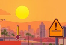 ارتفاع شديد في درجات الحرارة وتحذيرات من موجات حر خلال الأيام المقبلة