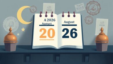 موعد إجازة المولد النبوي الشريف 2026 والعطلات الرسمية المتبقية في السنة