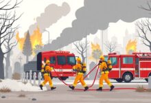 السيطرة على حريق مخلفات بجوار مقابر بهتيم بشبرا الخيمة دون خسائر بشرية