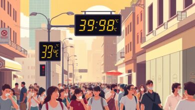 الأرصاد: الرطوبة تعزز الإحساس بالحرارة إلى 40 درجة وتستمر الموجة الحارة حتى منتصف الأسبوع المقبل