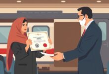 وزير النقل يكرم سيدة أسوان ويوجه بمنحها فرصة عمل بإحدى شركات السكة الحديد