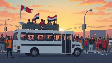زفة الفراعنة تقترب.. الحافلة المفتوحة في العلمين تستعد لاستقبال أبطال المنتخب بعد مونديال 2026