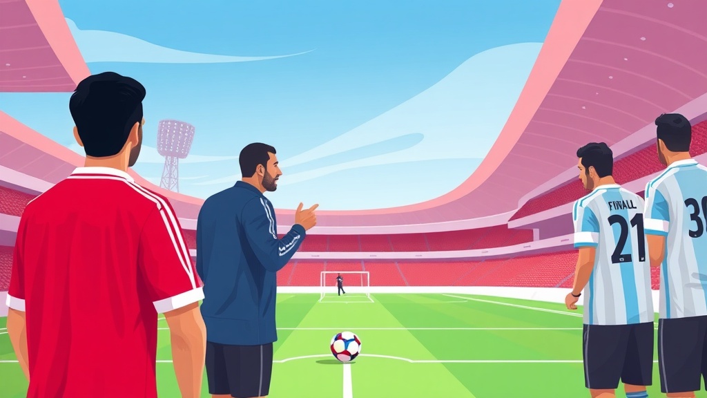 محسن صالح يضع خطة لعب عبور أمام الأرجنتين في كأس العالم 2026