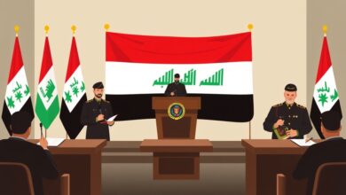 العراق يرفض قصف مقرات الحشد الشعبي ويؤكد على سيادته ويحث على الحوار وتجنب التصعيد