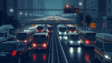 كثافات مرورية مرتفعة بمحاور القاهرة والجيزة مع إغلاقطرق بسبب إنشاء 5 محطات مترو