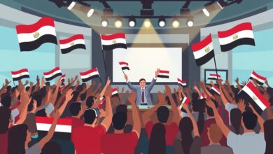 جماهير تستقبل حسام حسن بحفاوة في استوديو برنامج حواري تقدمه منى الشاذلي