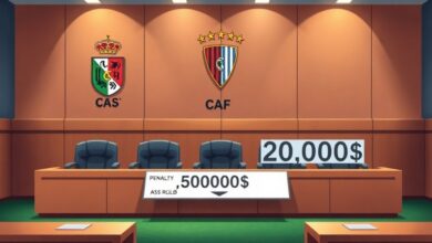 المحكمة الرياضية الدولية تخفض عقوبة الزمالك في أزمة السوبر الأفريقي من 200 ألف دولار إلى 50 ألف دولار