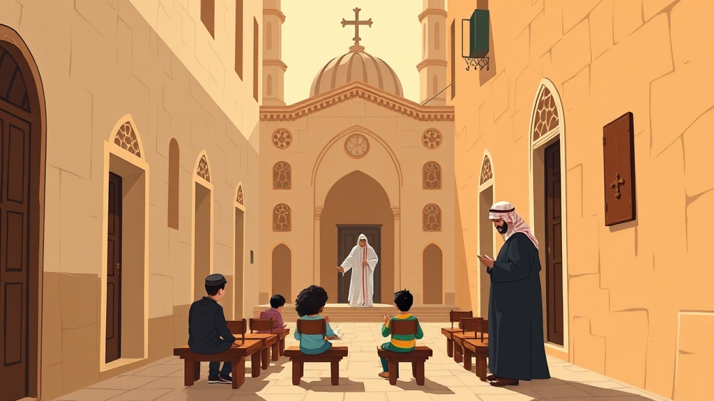 الكتاتيب في المساجد والكنائس: تاريخ يجمع الحرف والإيمان وتعايش الأقباط والمسلمين في مصر