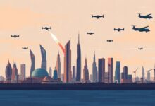 الجيش الكويتي يصد هجمات صاروخية ومسيرات إيرانية