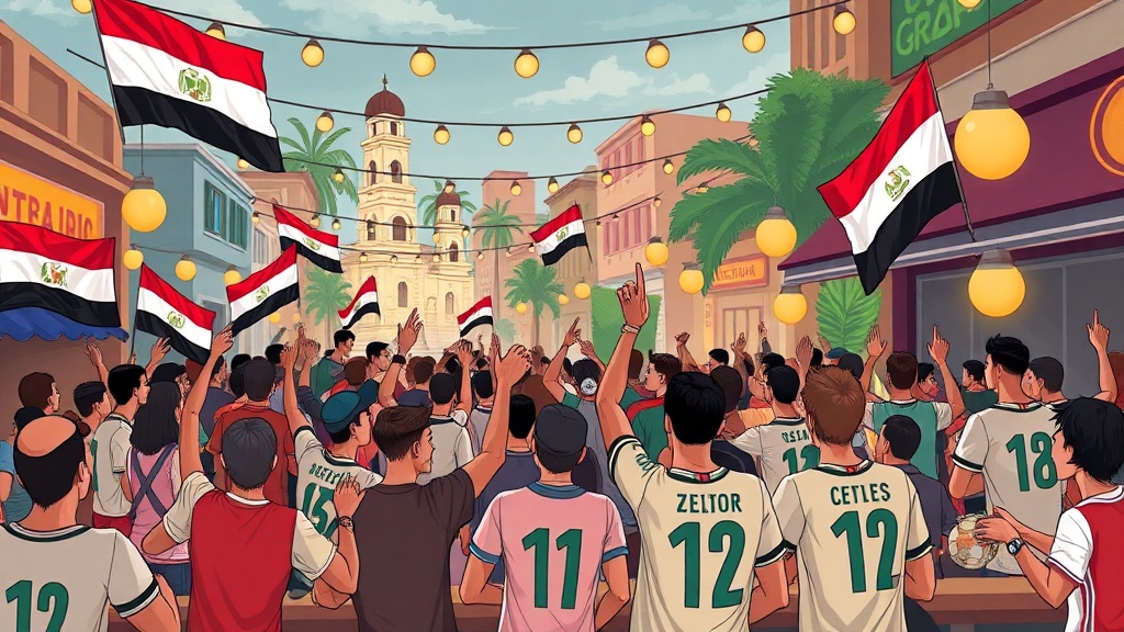 شبين الكوم تشتعل بالهتافات المؤازرة للفراعنة لدعم مصر أمام أستراليا في مونديال 2026 بمشاركة مصطفى زيكو