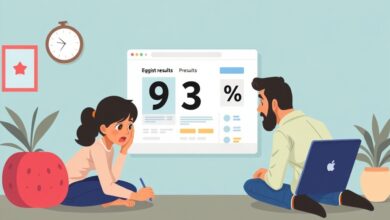 نتيجةطالبة في الثانوية تتحول من 93.44% إلى 39% خلال ساعة وتدفع الأسرة لطلب مراجعة رسمية