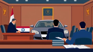 تخفيف الحكم بحق المهندس الزراعي المتهم بدهس المارة بسيارة تحمل علم إسرائيل