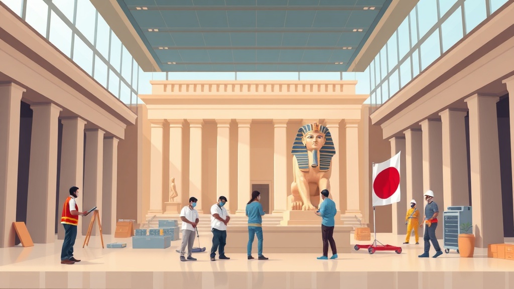 مشروع المتحف المصري الكبير وفريق الوكالة اليابانية للتعاون الدولي في مصر يحصدان جائزة رئيس JICA لعام 2025