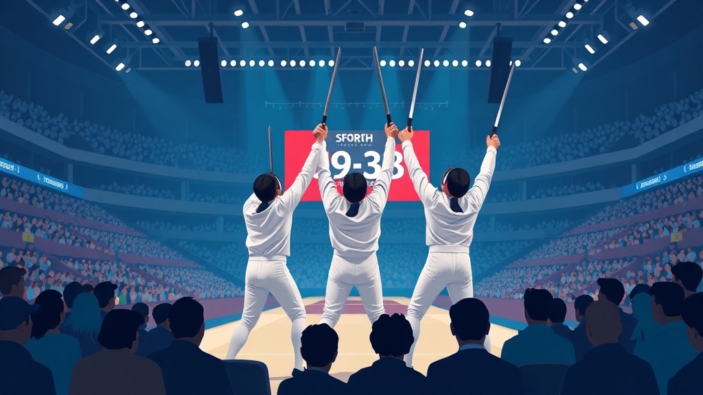 المنتخب المصري لسلاح سيف المبارزة يحصد البرونزية في بطولة العالم بهونج كونج بفوز درامي على إسرائيل