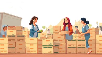 حياة كريمة: توزيع 20 ألف وجبة على الأسر الأكثر احتياجاً في القاهرة والجيزة
