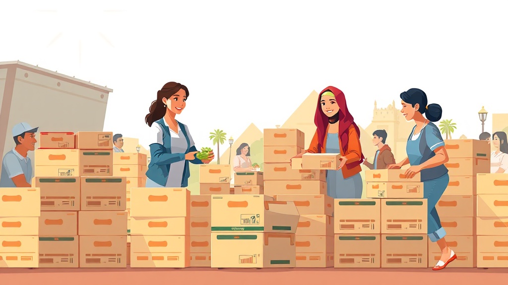 حياة كريمة: توزيع 20 ألف وجبة على الأسر الأكثر احتياجاً في القاهرة والجيزة