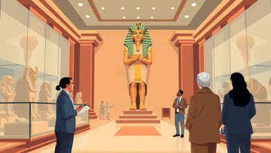 رئيس جمهورية مدغشقر يزور المتحف المصري الكبير ويعبِّر عن إعجابه بعظمته ومحتواه