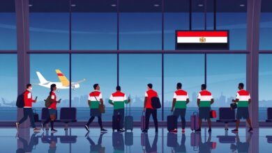 إبراهيم حسن يوضح تفاصيل رحلة عودة منتخب مصر من الولايات المتحدة إلى القاهرة