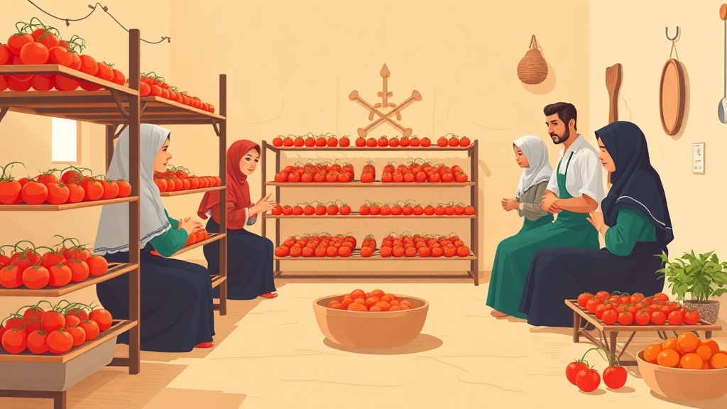الأقصر.. جهاز شباب الخريجين ينفذ تدريباً في تجفيف الطماطم لـ 20 فتاة من قرى حياة كريمة