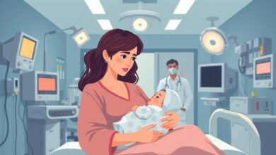 أم تصعيد استغاثة بعد إصابة رضيعها داخل حضانة مستشفى وتوجيه دعوى للتحقيق