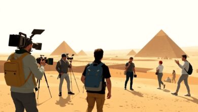 بيدرو ألونسو يستغل وجوده في مصر لتصوير الأمير ويزور الأهرامات والأقصر
