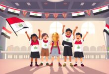 أطفال الأقصر يحتفلون بصعود منتخب مصر إلى دور الـ16 في كأس العالم 2026