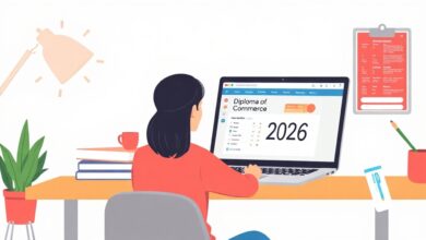 نتيجة دبلوم التجارة 2026 برقم الجلوس: رابط الاستعلام وخطوات الحصول عليها عبر بوابة التعليم الفني