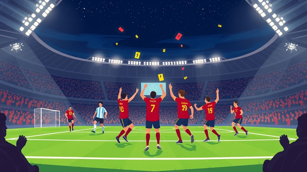 إسبانيا تفوز بمونديال 2026 أمام الأرجنتين وتُسجل أعلى معدل للبطاقات الصفراء والحمراء