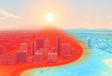 الأرصاد تكشف موعد انكسار الموجة الحارة وتراجع درجات الحرارة مع تدفّق كتلة هوائية معتدلة