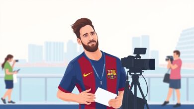 ميسي يرد على شائعات علاقته بمراسلة كأس العالم بعد لقائهما مجددا في ميامي
