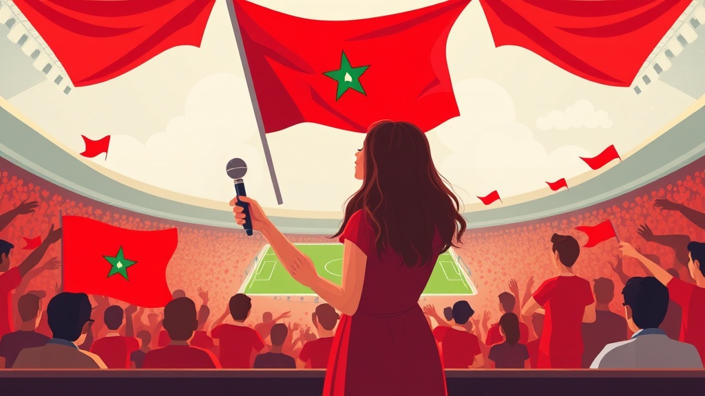 نانسي عجرم تدعم المغرب بعد وداع المونديال وتثمن إنجازاته في كأس العالم 2026