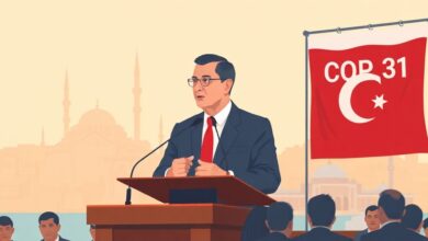 وزيرة التنمية المحلية والبيئة تؤكّد أولوية تمويل التكيف للدول النامية قبل COP31