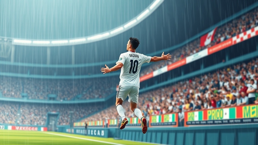 كينيونيس يسجل الهدف الأول للمكسيك ضد إنجلترا في دور الـ16 لكأس العالم 2026 وتأجيل انطلاق المباراة بسبب الأحوال الجوية