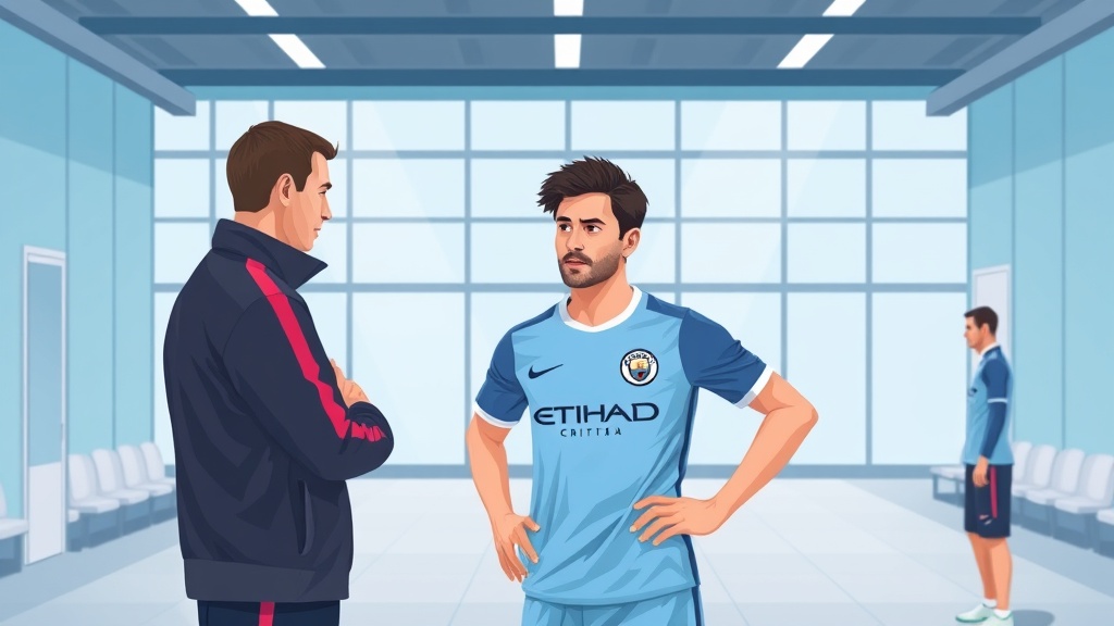 جلسة حاسمة بين عمر مرموش وإنزو ماريسكا لتحديد مستقبل اللاعب مع مانشستر سيتي