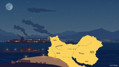 غارة استهدفت ثكنة عسكرية بجنوب بوشهر وتسجيلات انفجارات في تشابهار ومناطق ساحلية بجنوب إيران