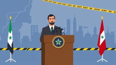 وزير الداخلية السوري يعلن القبض على الخلية المسؤولة عن تفجيرات دمشق خلال زيارة ماكرون