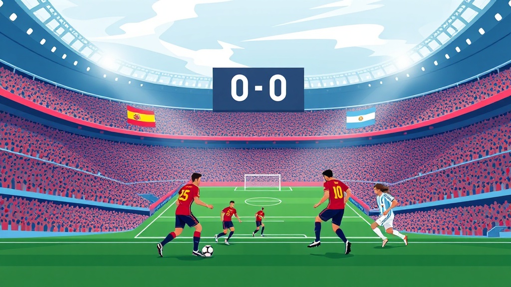 إسبانيا تتعادل سلباً مع الأرجنتين في نهائي كأس العالم 2026 حتى الدقيقة 75