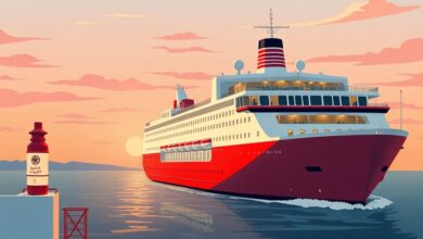 مصر ترفض دخول السفينة السياحية Scarlet Lady التابعة لـ Atlantis Events وتحمل نحو 2000 راكب