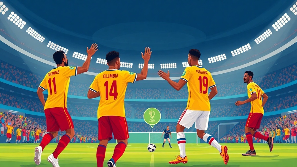 كولومبيا تتقدم بهدف نظيف على غانا في الشوط الأول من كأس العالم 2026