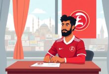 محمد صلاح ينتقل إلى بشكتاش بموجب عقد يمتد عامين وراتب 12 مليون يورو سنوياً والعمولة 5 ملايين