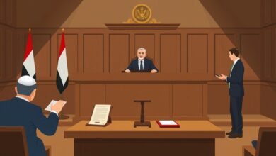 المحكمة تقضي بالسجن المؤبد على قاضٍ سابق بمجلس الدولة في تهمة قتل زوجته