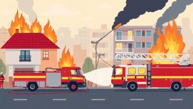 السيطرة على حريقين داخل منزل في كرداسة وشقة بفيصل دون وقوع إصابات