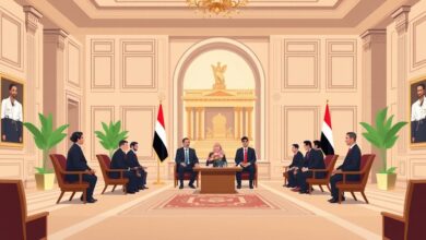 رئيس مجلس الدولة يستقبل وزير الأوقاف لتلقي التهنئة بمناسبة توليه رئاسة المجلس
