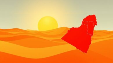 موجة حر قياسية تصل إلى 49 درجة مئوية وتغطي 31 ولاية جزائرية