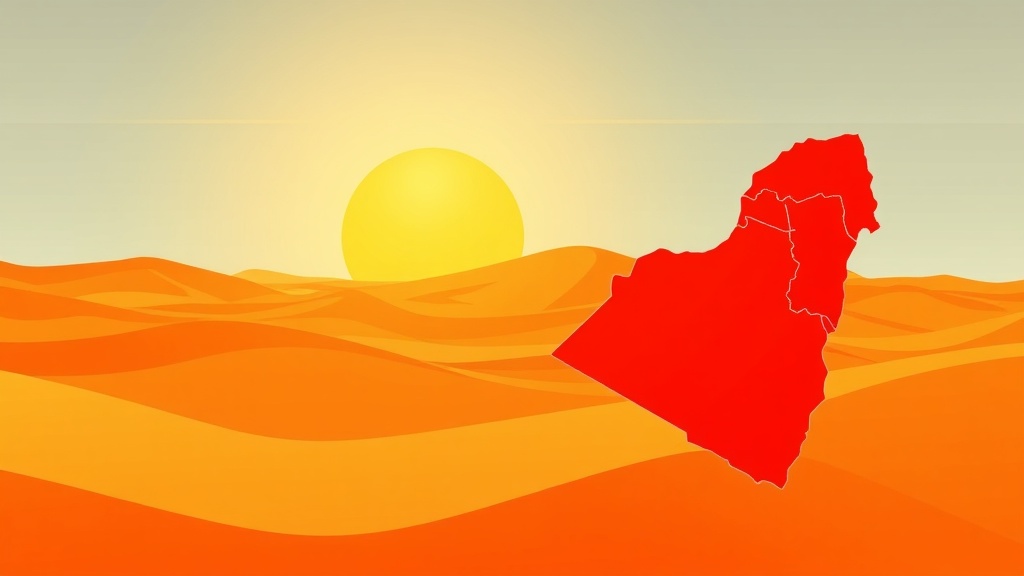 موجة حر قياسية تصل إلى 49 درجة مئوية وتغطي 31 ولاية جزائرية