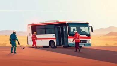 إصابة 6 أشخاص في انقلاب ميكروباص أعلى الطريق الصحراوي بالعياط